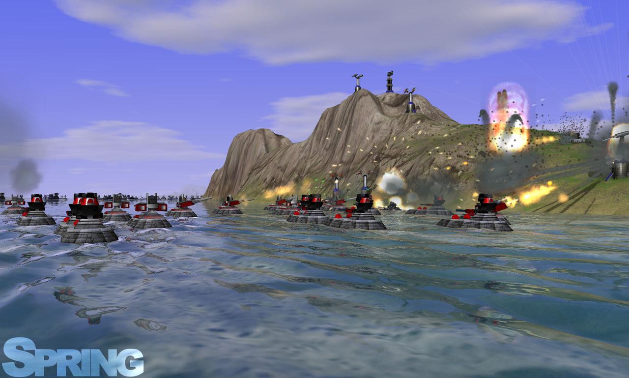 Screenshot Spring RTS